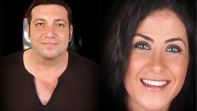 هيدي كرم ومجدي حكيم في 