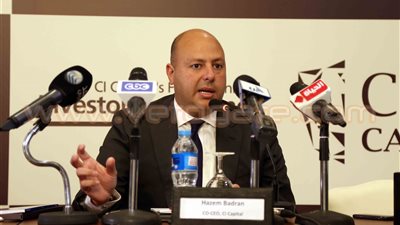 بالصور .. حازم بدران: الاقتصاد المصرى يمتلك فرصة كبيرة للتعافى