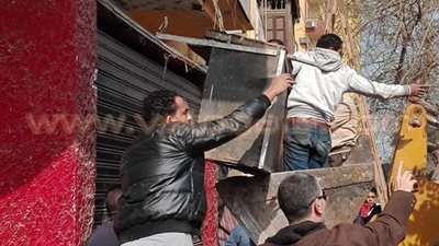 بالصور.. حي جنوب الجيزة: حملات يومية لرفع الإشغالات