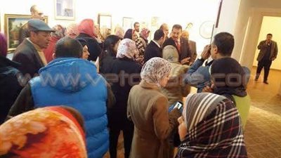 افتتاح معرض صالون الشباب في الإسكندرية