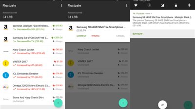 Fluctuate لتتبع أسعار المنتجات في مواقع التسوق عبر الإنترنت