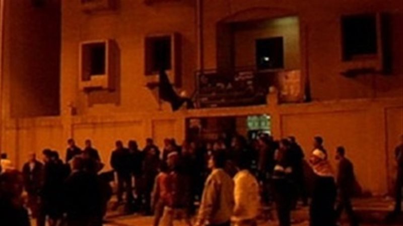 اقتحام قسم شرطة الطالبية