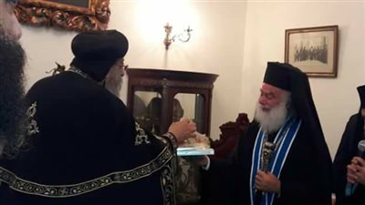 تواضروس خلال زيارته للروم الأرثوذكس: أشكر بوتين لسؤاله عني