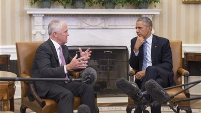 أوباما ورئيس الحكومة الإرهابية يبحثان مكافحة الإرهاب بشرق آسيا