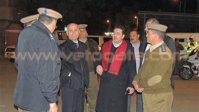 مدير أمن المنوفية يكثف حملاته المفاجئة ويهنىء الأقباط بـ«عيد الغطاس»