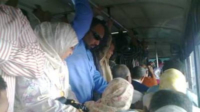 مشاجرة بين ركاب الأتوبيس بسبب الاستفتاء الدستوري