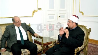 وزير الأوقاف يستقبل رئيس مجلس الدولة لنشر خطة الفكر الوسطي