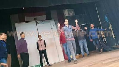 بالصور.. فرقة فارسكور دمياط تنافس «مسرح مصر»