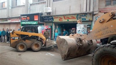 إزالة 24 حالة تعد على أملاك الري في الدقهلية (صور)