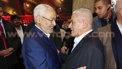 بالصور.. «الغنوشي» يشارك في احتفال الذكرى الـ70 لاتحاد عمال تونس