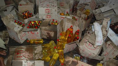 ضبط 7 أطنان زيت مدعم قبل بيعه بالسوق السوداء بالبحيرة