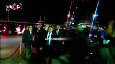 علي عبد العال في عزاء شقيقة خالد يوسف (فيديو)