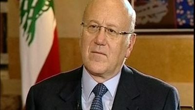 ميقاتي: لبنان تبرئ نفسها من الوضع في سوريا