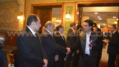 بالصور.. النجوم في عزاء شقيقة المنتج هشام عبد الخالق