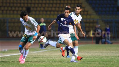 بالصور.. تعادل سلبي بين المصري والزمالك في شوط أول «ضعيف»