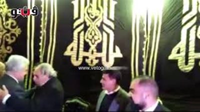 حمدين صباحي ومحمد سعفان في عزاء شقيقة خالد يوسف (فيديو)