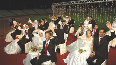 حفل زفاف جماعى لـ 20 عروسا بالإسماعيلية.. غدا