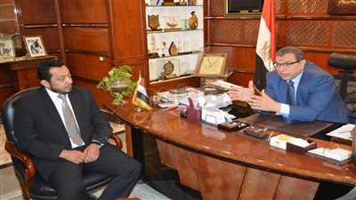 سعفان يبحث مع وفد «العمل السعودية» تفعيل الربط الإلكتروني بين البلدين