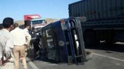 إصابة 5 مجندين في انقلاب سيارة على الطريق الدولي بشمال سيناء