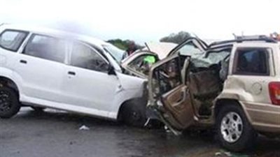 إصابة 4 أشخاص في حادث تصادم مرورى بالبحر الأعظم