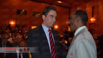 «المسلماني» يصل دار الأوبرا للمشاركة في حفل تكريم بناة السد العالي