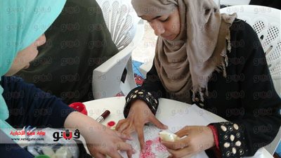 بالصور.. الطباعة النسيجية على مائدة «القومي للمرأة» بجنوب سيناء