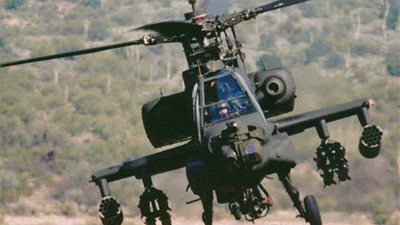 مصدرعسكرى: الأباتشي في مهمة للبحث عن الإرهابيين بالشيخ زويد