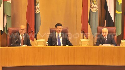 بالصور.. الرئيس الصيني يعلن تأييد بلاده إقامة دولة فلسطين على حدود 67