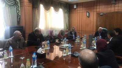 تفاصيل اجتماع نائب وزير الإسكان مع محافظ بورسعيد (صور)