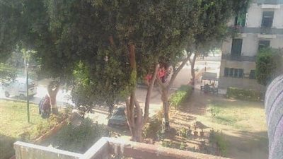 حريق محدود بالمدينة الجامعية للطالبات في سوهاج (صور)