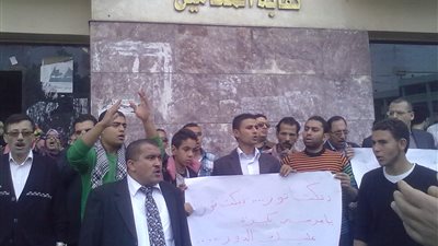 وقفة احتجاجية لمحامي الشرقية لرفض تزوير الاستفتاء اليوم