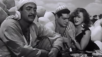 رشدي أباظة ينقذ هند رستم من الغرق في النيل