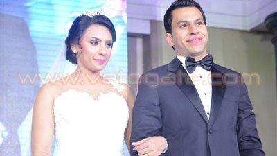 بالصور.. «الليثي» يشعل حفل زفاف كريمة رجل الأعمال حشمت فهمي