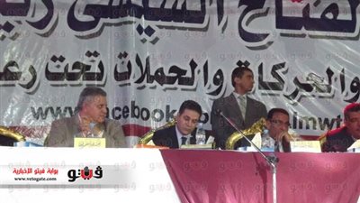 بالفيديو والصور.. حزب المؤتمر ينظم مؤتمرا جماهيريا حاشدا لتأييد السيسي بالبحيرة