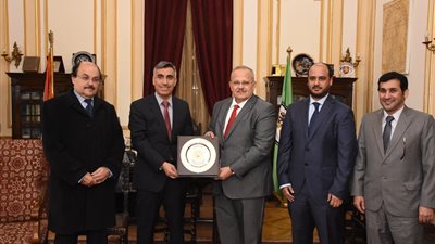 الخشت يلتقي مدير جامعة الكويت لبحث أوجه التعاون (صور)