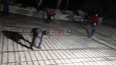 حملة لإزالة التعديات على جسور النيل بدمياط