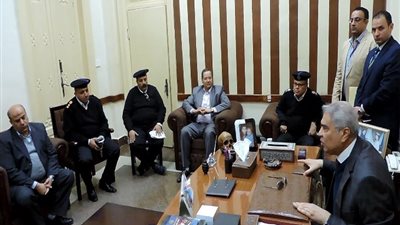 مدير شرطة النقل يتفقد استعدادات المترو والسكة الحديد لاحتفال رأس السنة