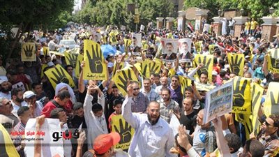 انطلاق مسيرة لـ«الإخوان» من مسجد الهدى بحدائق حلوان
