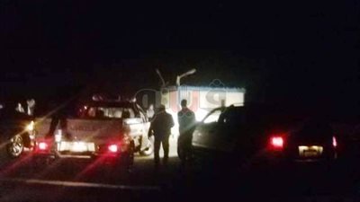 أول صور لموقع الهجوم المسلح على بوابة تحصيل رسوم ببني سويف