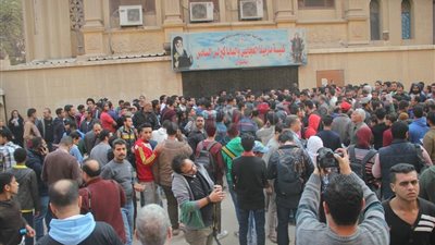 25 صورة ترصد الحادث الإرهابي بكنيسة مارمينا في حلوان