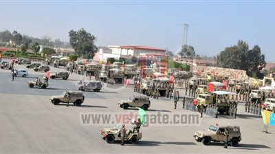 بالصور .. تشكيلات الجيش المكلفة بتأمين الاستفتاء اليوم