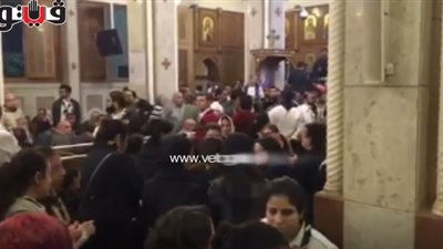 بث مباشر.. صلاة الجنازة لشهداء أحداث كنيسة مارمينا