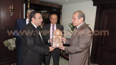 بالصور.. أحزاب القليوبية تهنئ مدير الأمن بمناسبة أعياد الشرطة