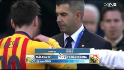 بالفيديو.. «ميسي» يهدي قميصه لمشجع بعد اقتحامه الملعب