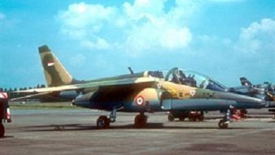 طائرات الجيش الثانى الميدانى تحلق فى سماء الإسماعيلية