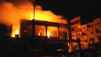 إصابة عامل بسبب انفجار أسطوانة غاز في مطعم بالشرقية