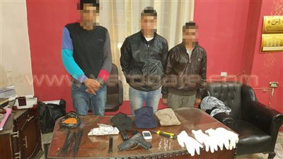 بالصور.. ضبط تشكيل عصابي أثناء سرقة صاحب مكتب صرافة في الدقهلية