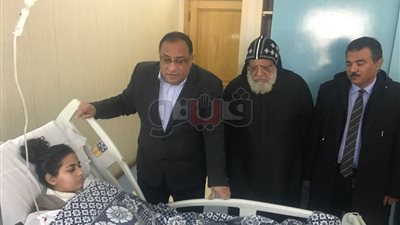 رئيس جامعة حلوان يؤجل امتحان طالبة مصابة في حادث كنيسة مارمينا