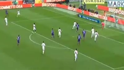 ميلان يتعادل أمام فيورنتينا 1/1 (فيديو)