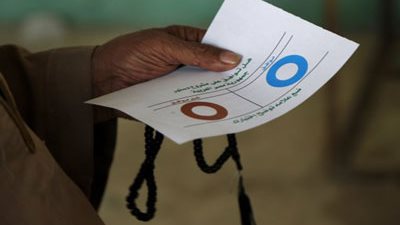 غرفة عمليات الحرية والعدالة ترصد عملية الاستفتاء